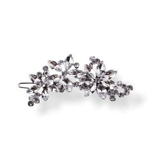 Bridal Silver Hair Clip | Prom Wedding Hair Accessories | Elegant And Luxury